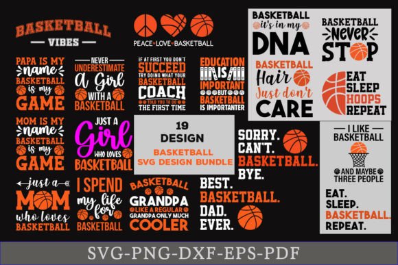 Basketball Quotes SVG Bundle: A Versatile Graphics Asset for Crafts