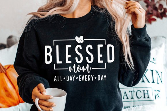 Blessed Mom SVG: A Heartfelt Embroidery Design