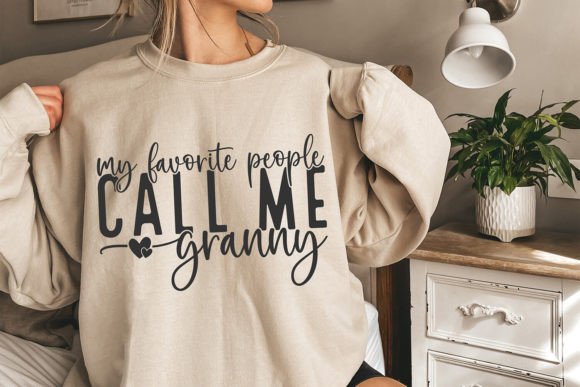 Call Me Granny SVG: A Charming Graphic for Crafts
