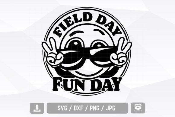 Field Day Fun Day Svg, Smiley Face: A Graphics and Crafts Essential
