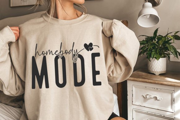 Homebody Mode SVG: A Humorous Touch for Your Projects