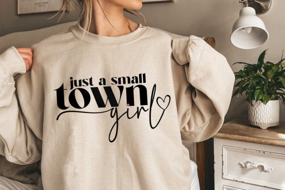 Just a Small Town Girl SVG: A Versatile Graphics Asset for Crafts