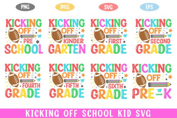 Kicking off School Life Svg Bundle: A Graphics Must for Crafts