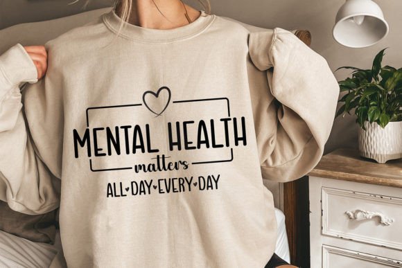 Mental Health Matters SVG PNG: A Versatile Graphics Asset for Crafts