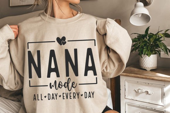 Nana SVG, Grandma SVG, Nana PNG: Perfect for Crafts and Graphics