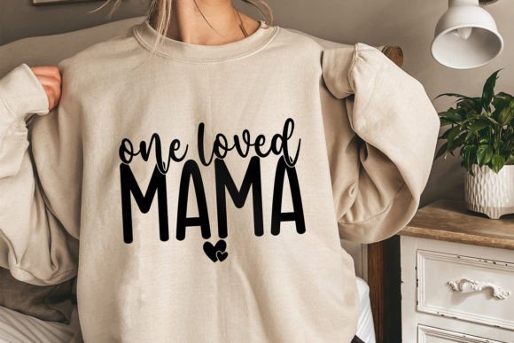 One Loved Mama SVG: A Versatile Graphic for Crafts