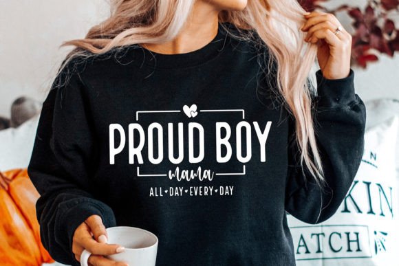 Proud Boy Mama SVG: A Versatile Graphic for Crafts