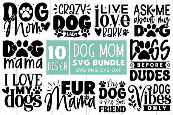 Review: Dog Mom SVG Bundle for Graphics and Crafts