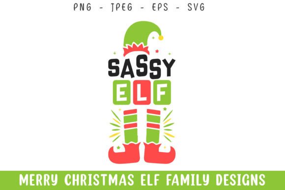Review: Merry Christmas Sassy Elf Design for Local Business Graphics