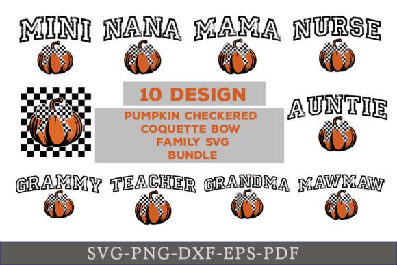 Review: Pumpkin Checkered SVG Coquette Bow
