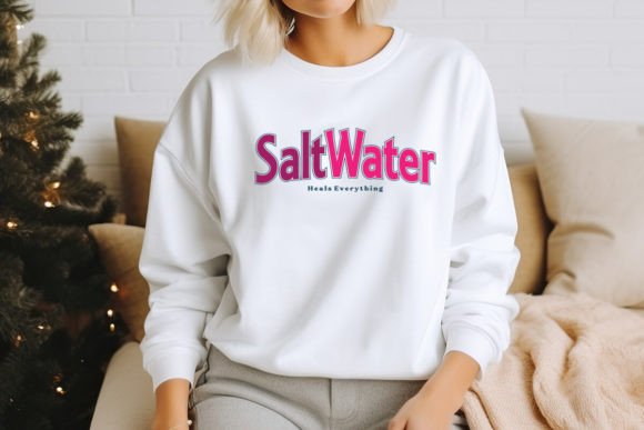 Saltwater Heals Everything SVG: A Versatile Graphic for Crafts