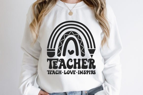 Teach Love Inspire SVG: A Versatile Teacher Design