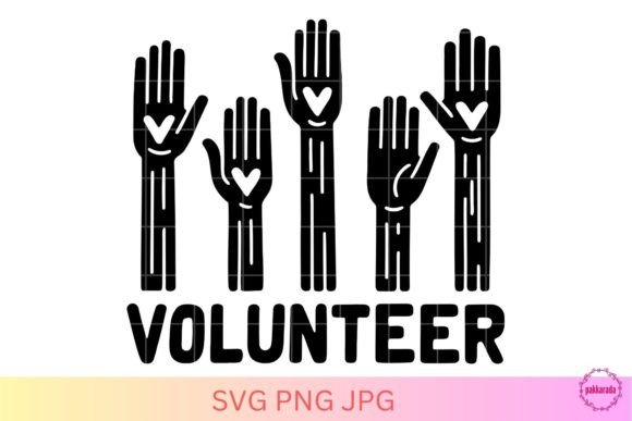 Volunteer SVG, Volunteer Appreciation for Graphics and Crafts